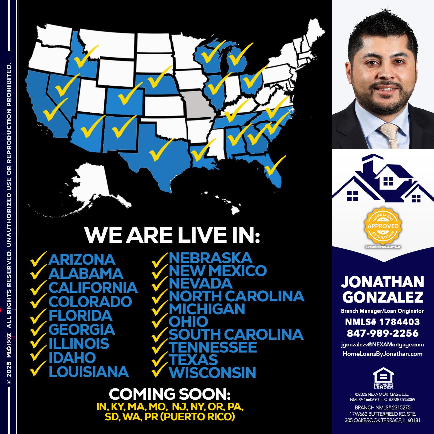 New Mexico live - Jonathan Gonzalez -Branch Manager/Loan Originator